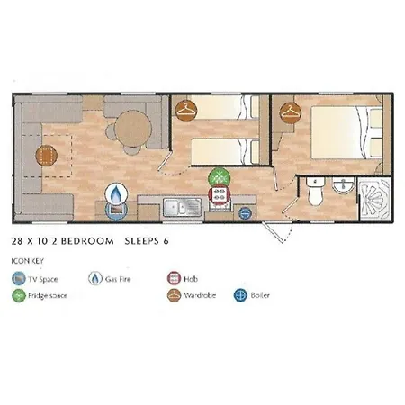 度假居 Schwan Eggesin